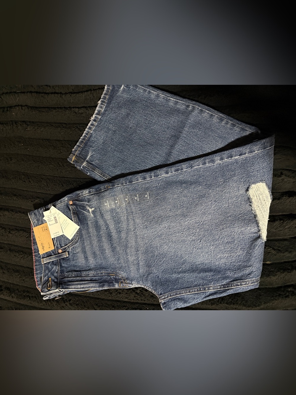 Wide leg jeans